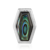 Abalone Shell Silver Pendant (MONOSONO COLLECTION)