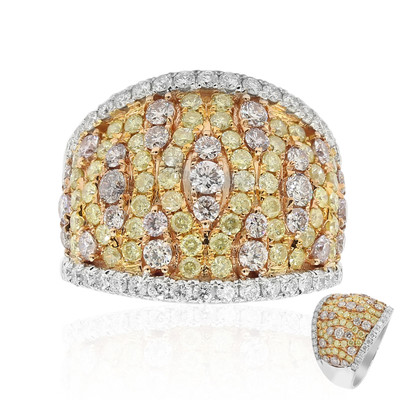 18K I1 Pink Diamond Gold Ring (CIRARI)