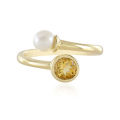 Citrine Silver Ring