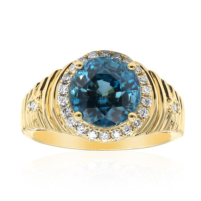 14K Ratanakiri Zircon Gold Ring (CIRARI)