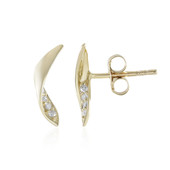 9K I2 (I) Diamond Gold Earrings (de Melo)