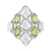 Arizona Peridot Silver Ring