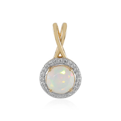 18K Welo Opal Gold Pendant