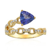 14K AAA Tanzanite Gold Ring (CIRARI)