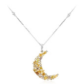 18K SI2 Fancy Diamond Gold Necklace (CIRARI)