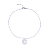 Mother of Pearl Silver Necklace