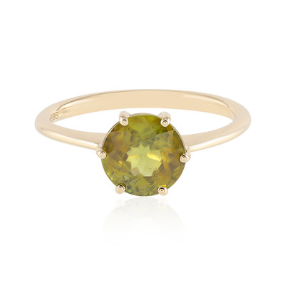 14K Sphene Gold Ring (AMAYANI)