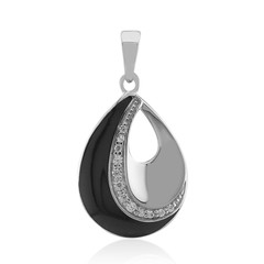 Zircon Silver Pendant