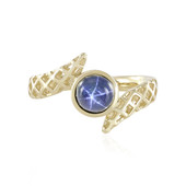 9K Blue Star Sapphire Gold Ring (Ornaments by de Melo)