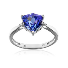 14K AAA Tanzanite Gold Ring (CIRARI)