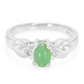 Imperial Chrysoprase Silver Ring