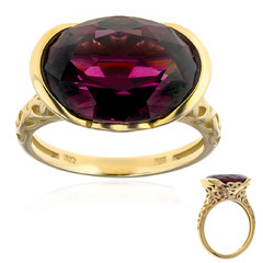 9K Rhodolite Gold Ring (CUSTODANA)