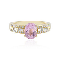 14K AAA Kunzite Gold Ring (AMAYANI)