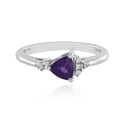 Amethyst Silver Ring