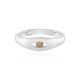 I2 Champagne Diamond Silver Ring