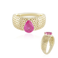 9K Madagascar Pink Sapphire Gold Ring (Ornaments by de Melo)