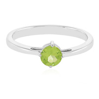 Peridot Silver Ring