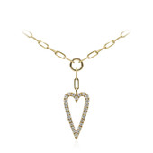 14K SI2 (H) Diamond Gold Necklace (CIRARI)