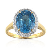 14K Ratanakiri Zircon Gold Ring (Adela Gold)