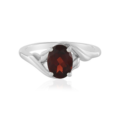 Indian Garnet Silver Ring