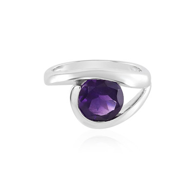 Amethyst Silver Ring