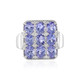 Tanzanite Silver Ring