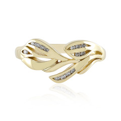 9K I2 (I) Diamond Gold Ring (de Melo)