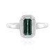 Benedito Green Tourmaline Silver Ring