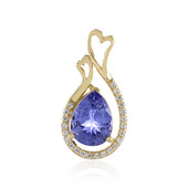 Tanzanite Silver Pendant