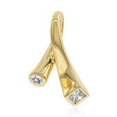 9K SI1 (G) Diamond Gold Pendant (Annette)