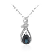 London Blue Topaz Silver Necklace