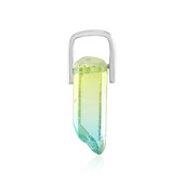 Bi Colour Quartz Silver Pendant (MONOSONO COLLECTION)