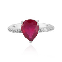 Madagascar Ruby Silver Ring