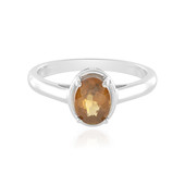 Mandarin Zircon Silver Ring