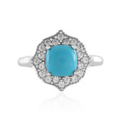 Sleeping Beauty Turquoise Silver Ring