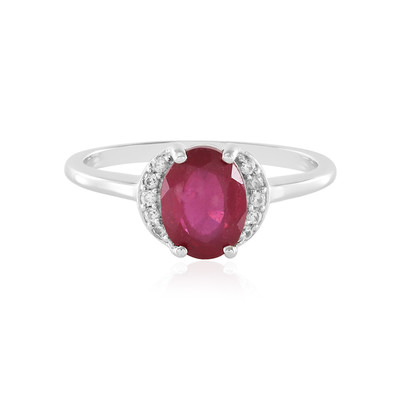 Madagascar Ruby Silver Ring