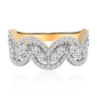 14K SI1 (G) Diamond Gold Ring