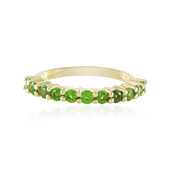 Russian Diopside Silver Ring