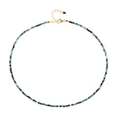 Indicolite Silver Necklace