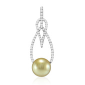 9K Golden South Sea Pearl Gold Pendant (TPC)