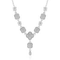 Zircon Silver Necklace