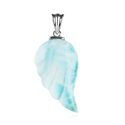 Larimar Silver Pendant