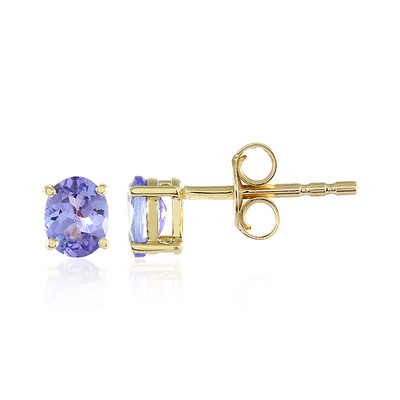 9K Tanzanite Gold Earrings