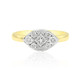 9K SI1 (G) Diamond Gold Ring (Annette)