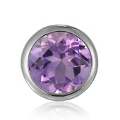 Amethyst Silver Pendant (MONOSONO COLLECTION)