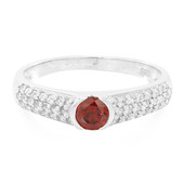 Mozambique Garnet Silver Ring