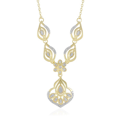 I2 (I) Diamond Silver Necklace
