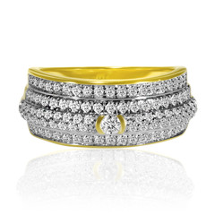 14K SI1 (G) Diamond Gold Ring