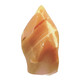 Accessory with Orange calcite