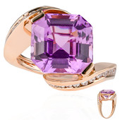 14K Patroke Kunzite Gold Ring (de Melo)